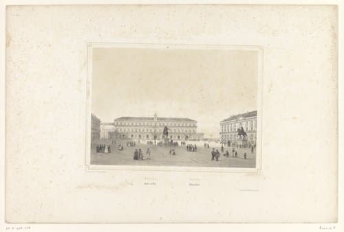 Naples. Palais du roi