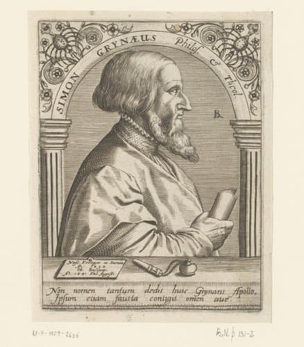 Simon Grynaeus Philos. & Theol. by Robert Boissard