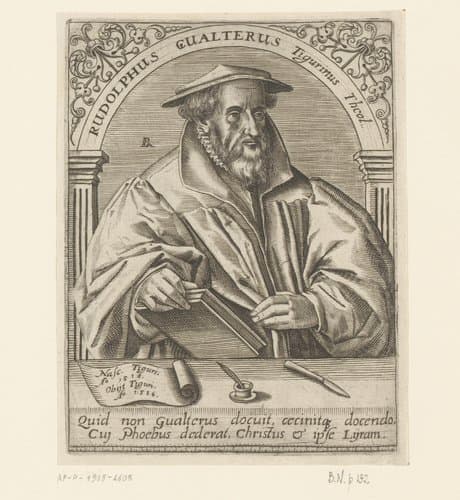 Portret van Rudolf Gwalther