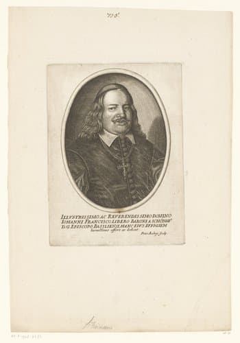 Portret van Johann Franz von Schönau by Peter Aubry (III)