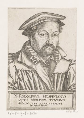 Portretten van priesters en theologen by Dietrich Meyer