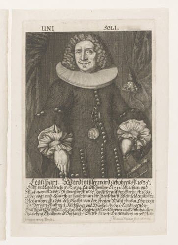 Portret van Leonhart Werdtmiller