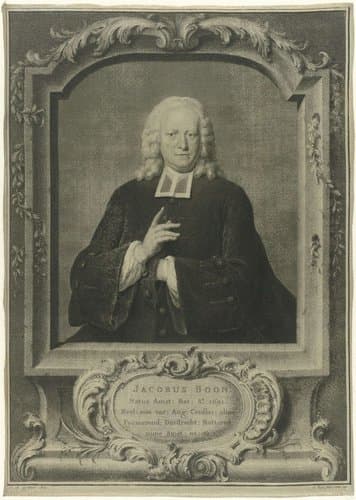 Portret van Jacobus Boon by Pieter Tanjé