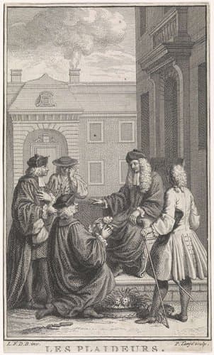 Les Plaideurs by Pieter Tanjé