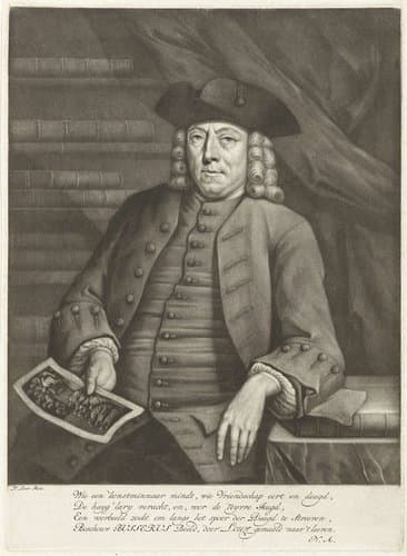 Portret van Hendrik Busserus by Pieter Louw