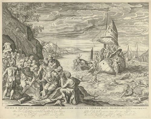 Paulus op Malta by anonymous