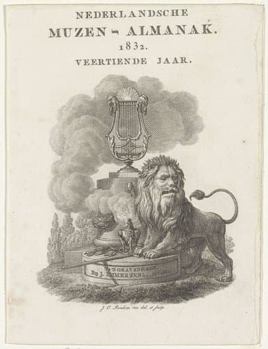 Titelpagina voor: Nederlandsche Muzen-Almanak 1832