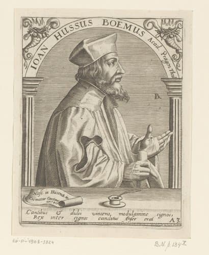 Joan Hussus Boemus Acad. Pragen. Theol by Robert Boissard