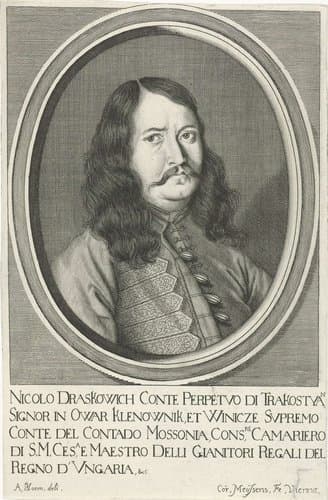 Portret van Nikola Dras̆ković by Cornelis Meyssens