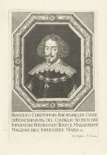 Portret van Franz Christoph von Khevenhüller by Cornelis Meyssens