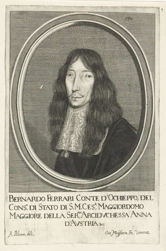 Portret van Girolamo Bernardo graaf van Ferrari d'Occhieppo by Cornelis Meyssens