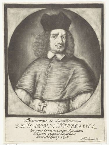 Portret van Johannes van Neercassel by Pieter Pickaert