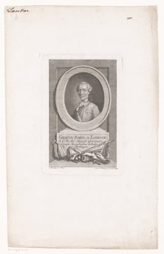 Portret van Ernst Gideon by Jan Balzer