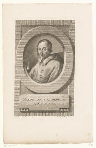 Portret van Maximilian Rudolf Schleinitz by Jan Balzer