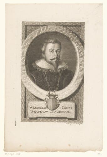 Wenceslaus Comes Wratislaw de Mitrovicz by Jan Balzer
