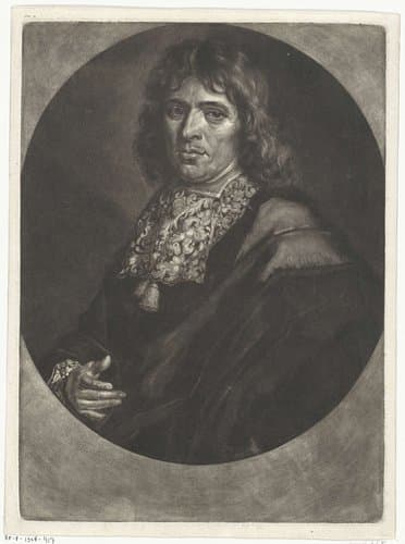 Portret van Adriaan Dortsman by Pieter van der Plas (II)