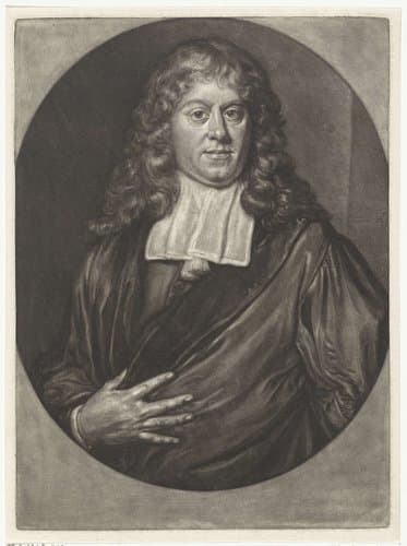 Portret van Gerbrand van Leeuwen by Pieter van der Plas (II)