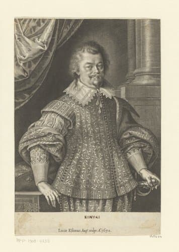 Portret van een onbekende man, mogelijk Johann Friedrich von Württemberg by Lucas Kilian