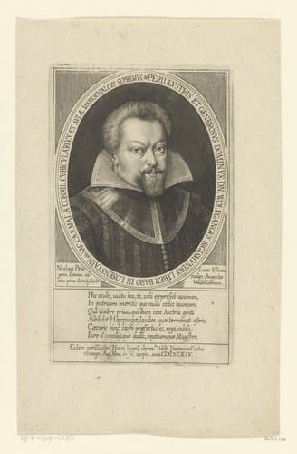 Portret van Wolfgang Sigismund von Losenstein by Lucas Kilian