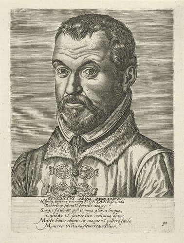 Portret van Benito Arias Montano by anonymous