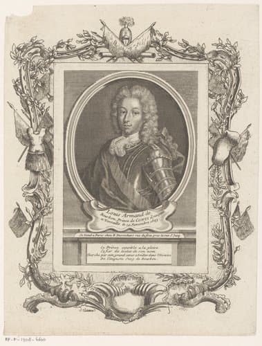 Portret van Lodewijk Armand II van Bourbon-Conti by Étienne Desrochers