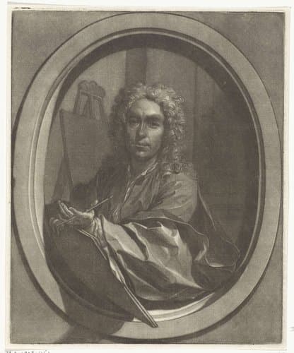 Portret van Nicolaas Verkolje