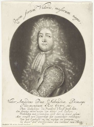Portret van Victor Amadeus II by Pieter Schenk (I)