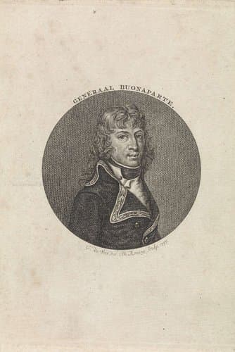 Portret van Napoleon I Bonaparte, keizer der Fransen by Theodoor Koning