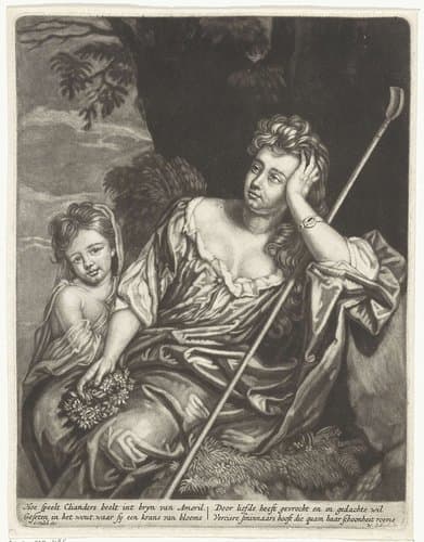 Amoril denkt aan Cliander by Willem Schaak