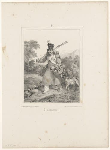 Lithografisch album 1832 by Nicolas Toussaint Charlet
