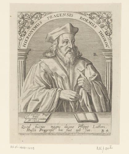 Hieronymus Pragensis Boemus theolog'