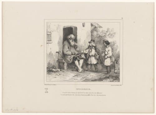 Behoeftigheid by Nicolas Toussaint Charlet