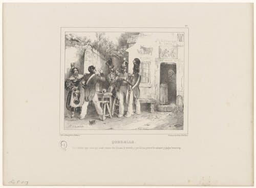 Ruzie by Nicolas Toussaint Charlet
