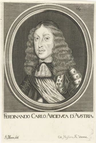 Portret van Ferdinand van Oostenrijk by Cornelis Meyssens