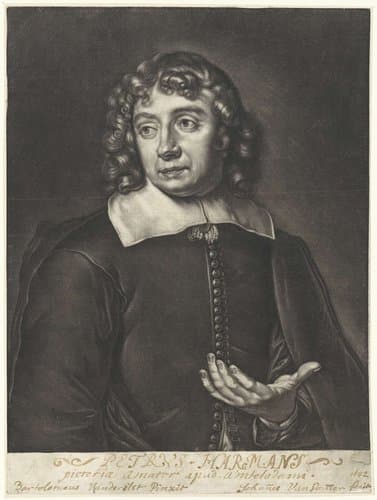 Portret van Petrus Harmans by Jan van Somer