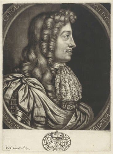 Portret van Karel Lodewijk van de Palts by Jan van Somer