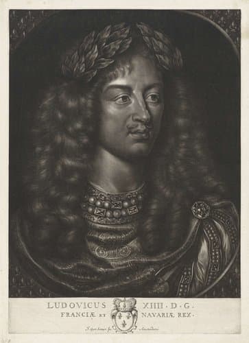 Portret van Lodewijk XIV, koning van Frankrijk by Jan van Somer