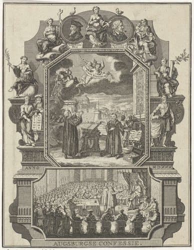 Augsburgse geloofsbelijdenis by Adolf van der Laan