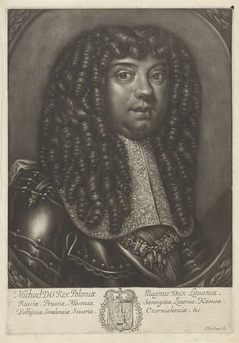 Portret van Michaël Korybut Wiśniowiecki by Jan van Somer