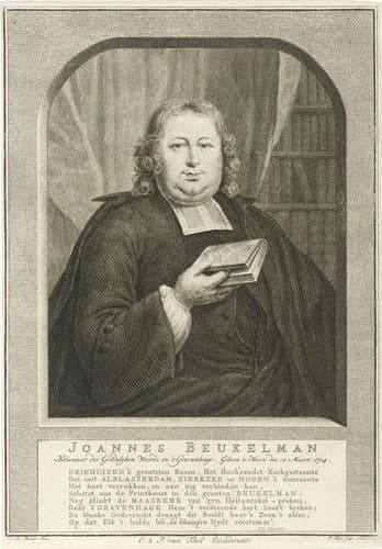 Portret van Johannes Beukelman by Pieter Tanjé
