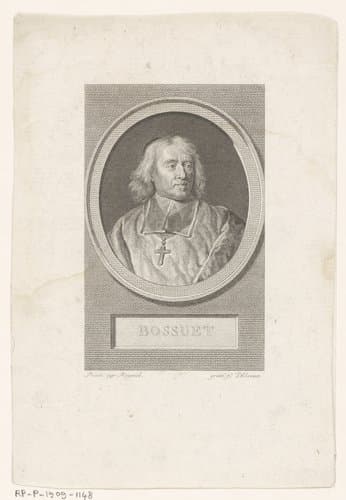 Portret van Jacques Bénigne Bossuet