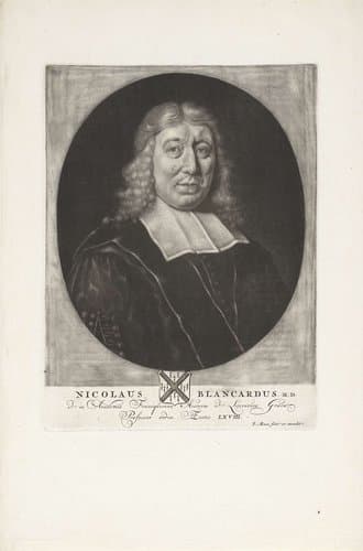 Portret van Nicolaas Blanckaert by Petrus Aeneae