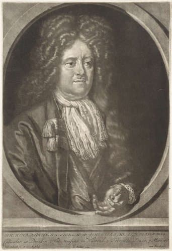 Portret van Johann Heinrich Biehler by Pieter Schenk (I)