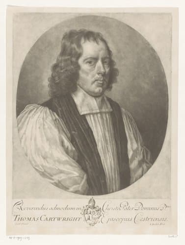 Portret van Thomas Cartwright by Isaac Beckett