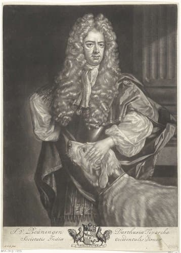 Portret van Jan van Beuningen by Jacob Gole