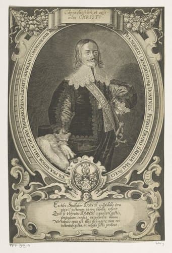 Portret van Peter Brand by Johann Dürr
