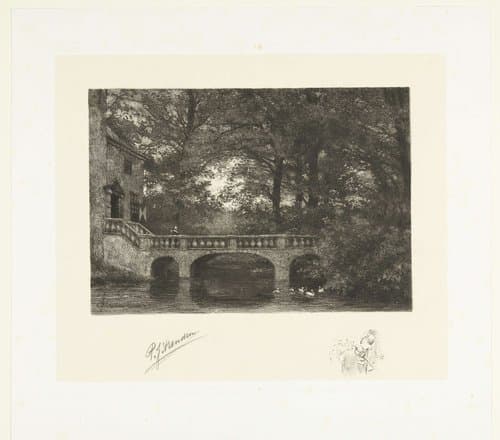 Huis Oudaen by Petrus Johannes Arendzen