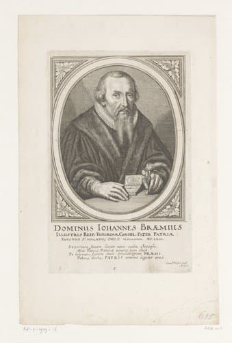 Portretten van burgemeesters van Zürich by Conrad Meyer