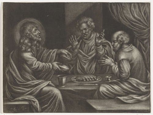 Maaltijd te Emmaüs by Paul van Somer (II)