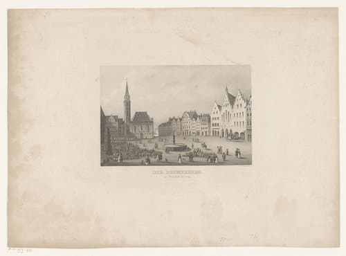 Der Roemerberg by Johann Jakob Tanner